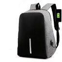 fashion new anti-theft backpack casual business men multi-function