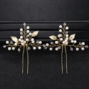 Wedding Jewelry Simple New Bride Headdress Pearl Rhinestone
