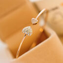 Korean Version Of Jewelry Full Diamond Heart-Shaped Love