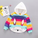 Baby Girl Long-Sleeved T-Shirt Children's Clothing Long-Distance Ear