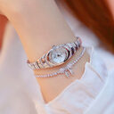 Ladies Gold Watch Diamond Wristwatch Female Fashion Bracelet