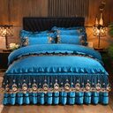 Lace Bedskirt Bedclothes Mattress Cover Bedspread Pillowcases Home