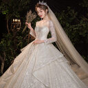 Wedding Evening Dress New Bride French Temperament Dream
