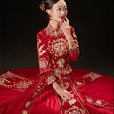 Bridal Slimming Toast Dress Plus Size Chinese Wedding