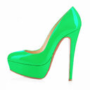 European And American Large Size High Heels Baotou