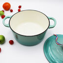 Export Lintore cast iron enamel pot 23cm healthy