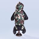 Pet Clothes Autumn Winter Camouflage Hooded Clothing