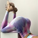 Fitness Sets Women High Rise Tummy Control Scrunch