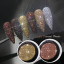 Glitter Nails Crystal Diamond Powder Net Celebrity Vibrato
