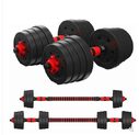 Home Training Arm Muscle Rubber Coating Dumbbell Barbell