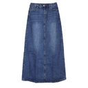 Wear Frayed Long Skirts Women's Denim