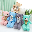 80-100cmx Cotton Stuffed Plush Animals Toys Macaron color