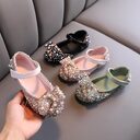 Girls' Leather Shoes Spring And Autumn Style Single