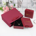 Packaging Gift Box Dark Green Bow Jewelry Ring