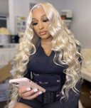 Popular Light Gold Big Wave Chemical Fiber High