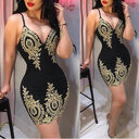 Sexy Suspender Dress Ladies Party Club