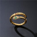 Fashion Gold Color Snake Ring For Women Girl