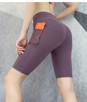 Movement Middle Pants Five Points Fitness Peach Hip
