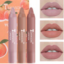 3 Packs Of Matte Lipstick Velvet Pen Bean