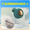 Mini Clip Fan Hanging Waist Neck Girl Electric