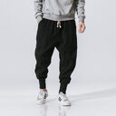 Chinese Style Harem Pants Men Streetwear Casual Joggers