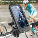 Bicycle Motorcycle Waterproof Mobile Phone Stand Case Folding