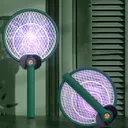 Handheld Home Electric Fly Mosquito Swatter Racket Garden