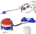 Aggressive Chew Dog Toy Large Interactive Indestructible Suction