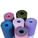 Yoga Mat Two-Color 6Mm Posture Line Fitness