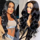 Human Hair Lace Front Wig Body Wave