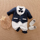 Baby Jumpsuit Spring And Autumn Models Gentleman Clothes