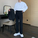 Men's Formal Casual Trousers Straight
