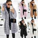 Jacket Winter White Big Solid Jackets For Women