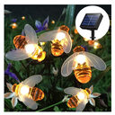 Solar New String Lights 20Led Little Bee Christmas