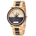 Watch Automatic Wooden Mechanical Men's Hand Mounted Waterproof