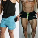 Mens Quick-drying Fitness Swimming Trunks Swimwear Sports Gym