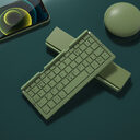 Mini Folding Bluetooth Keyboard Wireless Keypad Support3 Devices