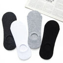 Socks Men And Women Solid Color Boat Spring