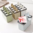 Homemade Ice Cream Popsicle Sorbet Cube Mold Tray