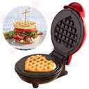 Mini Waffle Maker Home Children'S Breakfast Machine Portable