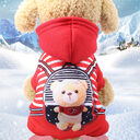 Pet Clothes Four-Legged Button Dog