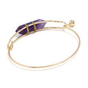 Bracelet Jewelry Fashion Geometric Shape Natural Gem Metal