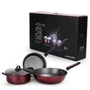Cookware Set Hao Li Three-Piece Non-Stick Pan Wok