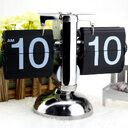 Flip Digital Clock Small Scale Table Retro
