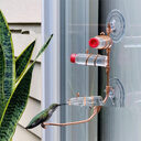 Garden Bird Feeder Supplies Hummingbird Drinker Suction Cup