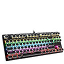 Wired 87-Key Electroplating Punk Real Mechanical Blue Axis