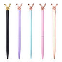 New Korean Fashion Cute Rabbit Metal Pen Ballpoint
