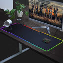 Luminous RGB Mouse Pad Symphony Game LED Rubber