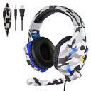 Camouflage Gaming Headset Luminous T-176 Wired Strong Bass