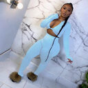 Fqlwl Casual Summer 2 Two Piece Set Women